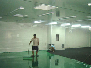 比亞迪環(huán)氧防靜電地坪